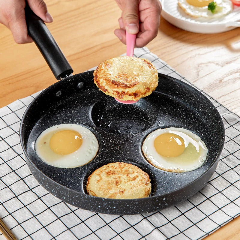 Four-hole Omelet PanBreakfast Grill Pan Cooking Pot